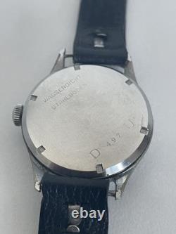 Original WW2 German Military Watch Protex Serviced Fully Working Condition D U