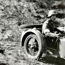 Original WW2 German Photo Wehrmacht Sidecars ZUNDAPP Motor Championship 1938