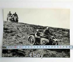 Original WW2 German Photo Wehrmacht Sidecars ZUNDAPP Motor Championship 1938