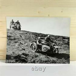 Original WW2 German Photo Wehrmacht Sidecars ZUNDAPP Motor Championship 1938