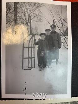 Original WW2 German Soldier's Family Photo Album 130 Photos