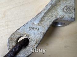 Original WW2 German Telephone Communication Cable Hook Maker Marked 1940+Eagle