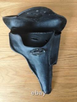 Original WW2 German Walther P38 Hardshell Leather Holster BML43 Hans Römer