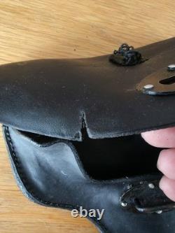 Original WW2 German Walther P38 Hardshell Leather Holster BML43 Hans Römer
