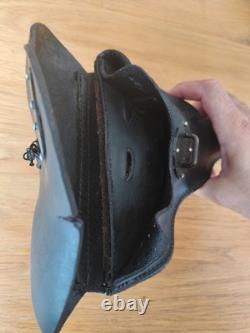 Original WW2 German Walther P38 Hardshell Leather Holster BML43 Hans Römer