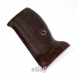 Original WW2 German Walther P38 grips with screw Marked AEG made