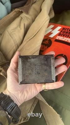 Original WW2 German Wehrmacht Esbit Stove Mod. 9 Solid Fuel Kocher DRP Marked