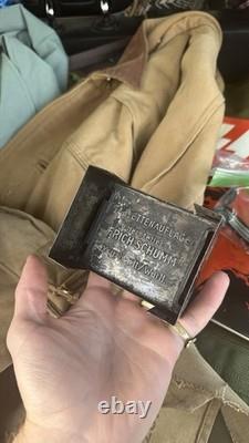 Original WW2 German Wehrmacht Esbit Stove Mod. 9 Solid Fuel Kocher DRP Marked