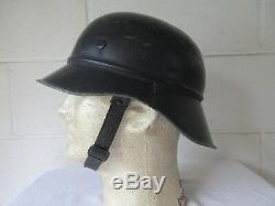 Original WW2 German Wehrmachtgefolge Volkssturm Nazi Partisan M38 LSW Stahlhelm