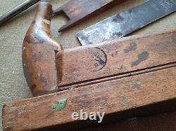 Original WW2 German army Relic Hand Tools Kit Plane Rasp Awl # 1936-41