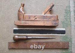 Original WW2 German army Relic Hand Tools Kit Plane Rasp Awl # 1936-41