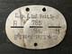 Original WW2 German army Soldiers Dog Tag- ID # E. Kp. Inf. Reit. Zg. 8 (CAVALRY)