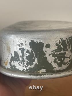 Original WW2 Italian M30 Mess Tin German Folk Art Trench Art Engraved POW DAK