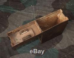 Original WW2 Relic German 2 cm Flak 30/38 transp. Container / Box / Crate = 1942