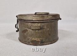 Original WW2 Relic German army Cavalry Wagon Grease Pot (Wehrmacht) 1936