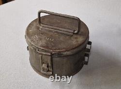 Original WW2 Relic German army Cavalry Wagon Grease Pot (Wehrmacht) 1936