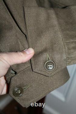 Original WW2 U. S. Army 28th I. D. Ike Jacket 1945 d. WithGerman Made DI's & Hat