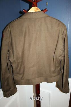 Original WW2 U. S. Army 28th I. D. Ike Jacket 1945 d. WithGerman Made DI's & Hat