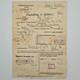 Original WW2 WWII German Luftwaffe pilot flight plan document airport aircraft