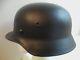 Original WW2 WWII German M40 Q66 Steel Helmet 66cm Shell