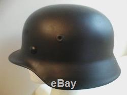 Original WW2 WWII German M40 Q66 Steel Helmet 66cm Shell