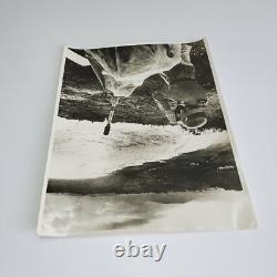 Original WW2 WWII German Press Photo militaria Official Coastal Defense flak old