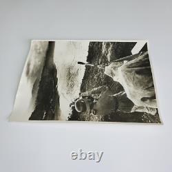 Original WW2 WWII German Press Photo militaria Official Coastal Defense flak old