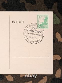 Original WW2 WWII Or Pre German The Eternal Jew Postcard In Perfect Condition