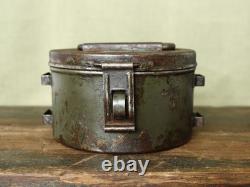 Original WW2 / WWII Relic German army Cavalry Wagon Grease Pot (Wehrmacht)