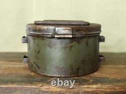 Original WW2 / WWII Relic German army Cavalry Wagon Grease Pot (Wehrmacht)