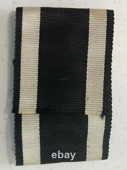 Original WW2 croix fer WW1 iron cross clasp german medal allemand eisener kreuz