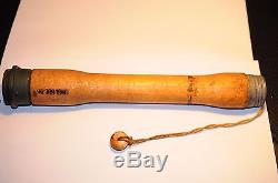 Original WW2 german M24 wood stick from 1940. Near mint condition