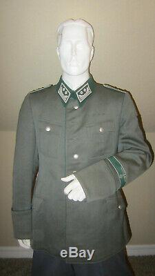 Original WWII German Customs (Zoll) Officer Uniform Tunic, Exc, Krim Shield