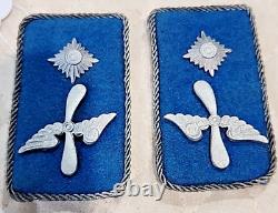 Original WWII German DLV Collar Tabs Mint