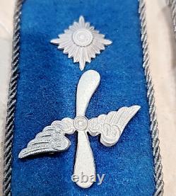 Original WWII German DLV Collar Tabs Mint