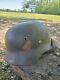 Original WWII German EF66 M35 DD Luftwaffe Helmet