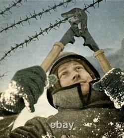 Original WWII German Engineer's Short Barbed Wire Cutters / 1938