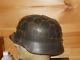 Original WWII German M40 helmet, Q66 with wire