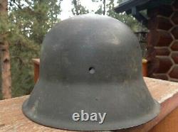 Original WWII German M42 Helmet