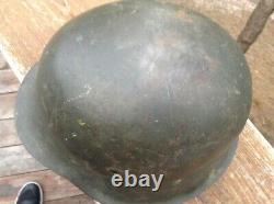 Original WWII German M42 Helmet