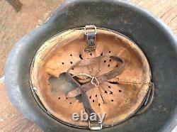 Original WWII German M42 Helmet