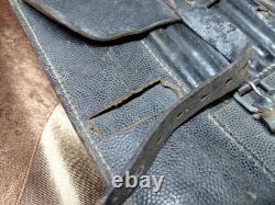 Original WWII German Officer Leather Map Case Wehrmacht/Luftwaffe Era