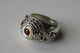 Original WWII German Officer Poison Ring Silver 835 breath deeply & do not fear