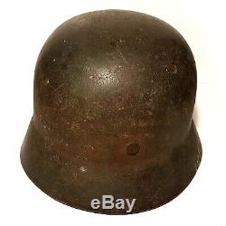 Original WWII German SS Helmet WW2 Stalhelm Eastern Front