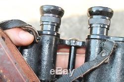 Original WWII German binoculars Diensglas 6 x 30 With Bakelite Box