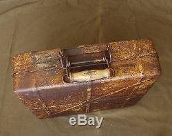 Original WWII Relic German Army Flak 18 3.7 Shell Transportation Box / Case Rare