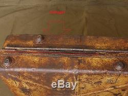 Original WWII Relic German Army Flak 18 3.7 Shell Transportation Box / Case Rare