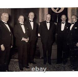 Original WWII WW2 German Berlin Press Photo American President Hoover 1938 USA