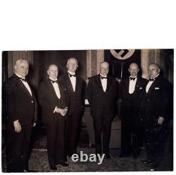 Original WWII WW2 German Berlin Press Photo American President Hoover 1938 USA