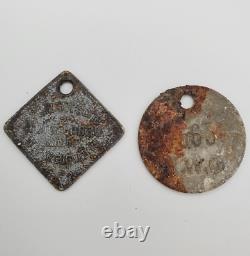 Original WWII WW2 German Junkers Heinkel Luftwaffe plane engine tag Oranienburg